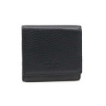 Kleine portemonnee zwart leder PM 23808 Yves Renard